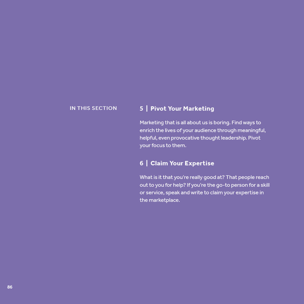 Cultivate Relationships That Lead to Work: For Architects & Designers, Chapters 5and 6